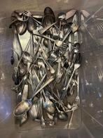 Grote partij bestek – lepels/vorken/serveerlepels,verzilverd, Ophalen of Verzenden