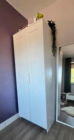 IKEA kledingkast BRIMNES 2 deurs. 78x50x190cm., Ophalen, 100 tot 150 cm, Zo goed als nieuw, 150 tot 200 cm