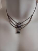 Mooie ketting met hanger (Nijmegen oost), Ophalen of Verzenden, Zo goed als nieuw, Zilver, Overige materialen