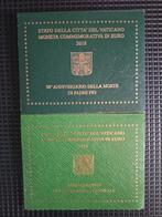 2 Euro Blisters 2018 Vaticaan: Cultureel Erfgoed & Pater Pio, Ophalen of Verzenden, Vaticaanstad, 2 euro