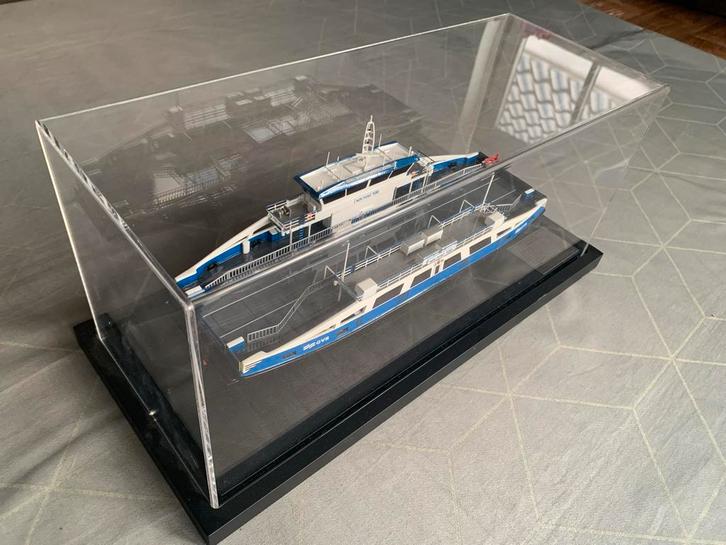Schaalmodel IJveer 100 GVB Pont, Hobby en Vrije tijd, Modelbouw | Boten en Schepen, Zo goed als nieuw, 1:50 tot 1:200, Overige merken