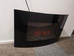 Moderne Elektrische Haard - Zwart, Huis en Inrichting, Haarden, Ophalen, Zo goed als nieuw, Hangende haard, Elektrische haard
