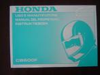 Honda CB600F 1997 motorfiets instructie boekje  CB 600F, Motoren, Handleidingen en Instructieboekjes, Ophalen of Verzenden, Honda