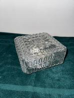 Vintage vierkante Massive plafondlamp, Ophalen of Verzenden