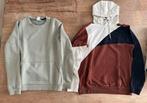 Hoodie sweater heren jongen maat S Refill groen bruin zwart, Verzenden, Zo goed als nieuw