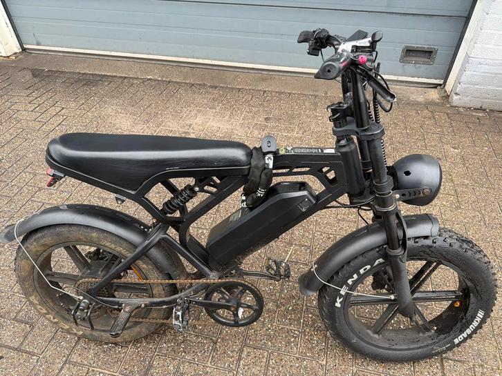 Fatbike V20 - Stoere E-bike, Fietsen en Brommers, Elektrische fietsen, Gebruikt, Overige merken, 51 tot 55 cm, 30 tot 50 km per accu