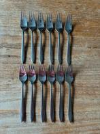 12 Vintage Gero Zilduro 750 Festi gebaksvorkjes, Ophalen of Verzenden