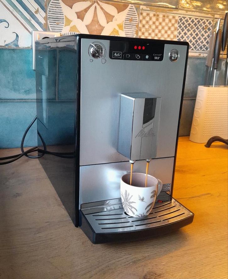 Melitta Caffeo Solo Design edition, Witgoed en Apparatuur, Koffiemachine-accessoires, Gebruikt, Ophalen