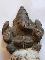 Oud Bronzen huis altaar Beeldje Nepal+1950, Ophalen of Verzenden, Brons