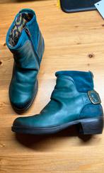 Fly London donkergroene laarsjes leer maat 37, Kleding | Dames, Schoenen, Ophalen of Verzenden, Zo goed als nieuw, Groen