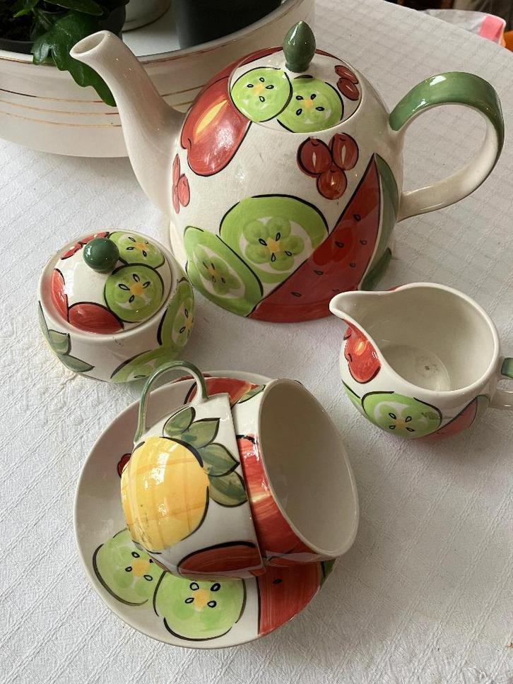 Koffie / thee servies, Antiek en Kunst, Curiosa en Brocante, Ophalen of Verzenden