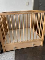 Houten babybox met lade + gratis matras twv 50, Ophalen, Gebruikt, Overige typen