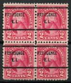 Verenigde Staten Washington pre cancel Rhode Island, Postzegels en Munten, Postzegels | Amerika, Verzenden, Gestempeld, Noord-Amerika