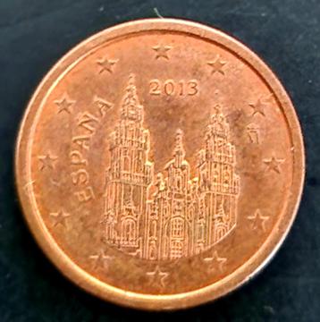 Spanje 2013 - 1 eurocent  - ZD beschikbaar voor biedingen
