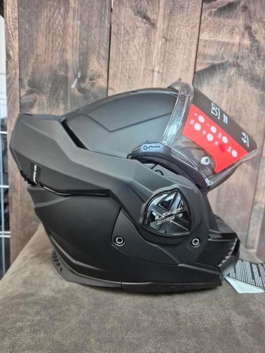 LS2 Flipover Helm XL motor, scooter, bromfiets, Motoren, Kleding | Motorhelmen, Dames, Heren, Kinderen, Systeemhelm, XL, Overige merken