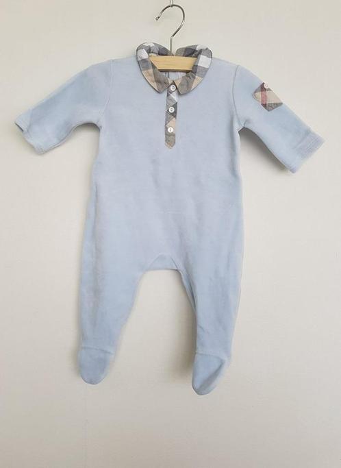Burberry Baby boxpakje lichtblauw 62, Kinderen en Baby's, Babykleding | Maat 62, Zo goed als nieuw, Verzenden