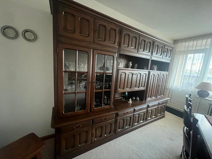 Eiken kast / wandkast, Huis en Inrichting, Kasten | Buffetkasten, Gebruikt, 25 tot 50 cm, Ophalen