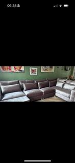 Luxe Lounge Bank - Nieuwstaat!, Huis en Inrichting, Banken | Bankstellen, Ophalen, 100 tot 125 cm, Hoekbank, Stof