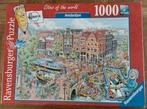 Ravensburger Puzzel - Amsterdam - 1000 stukjes, Ophalen of Verzenden, 500 t/m 1500 stukjes, Zo goed als nieuw, Legpuzzel