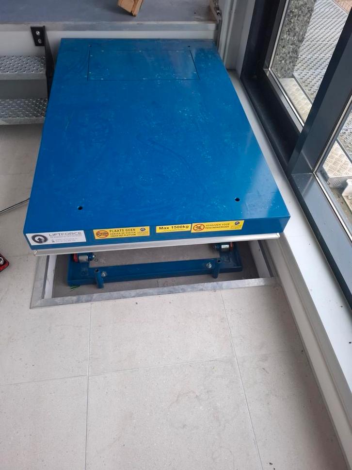 Schaarheftafel - Max 1500kg, Doe-het-zelf en Verbouw, Werkbanken, Ophalen of Verzenden