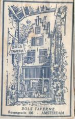 Bols Taverne Rozengracht Amsterdam, Verzamelen, Ophalen of Verzenden