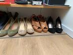 13 paar dames schoenen pumps laarzen hakken slippers, Lage of Enkellaarzen, Gabor, Wit, Zo goed als nieuw