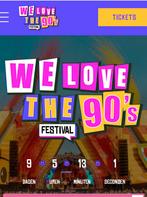 Gezocht We love the tickets kaarten gevraagd, Tickets en Kaartjes, Evenementen en Festivals, Twee personen