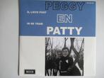 PEGGY EN PATTY # O,LIEVE POST / IN DE TRAM ( DECA LABEL), Ophalen of Verzenden, Zo goed als nieuw, Overige formaten, Levenslied of Smartlap
