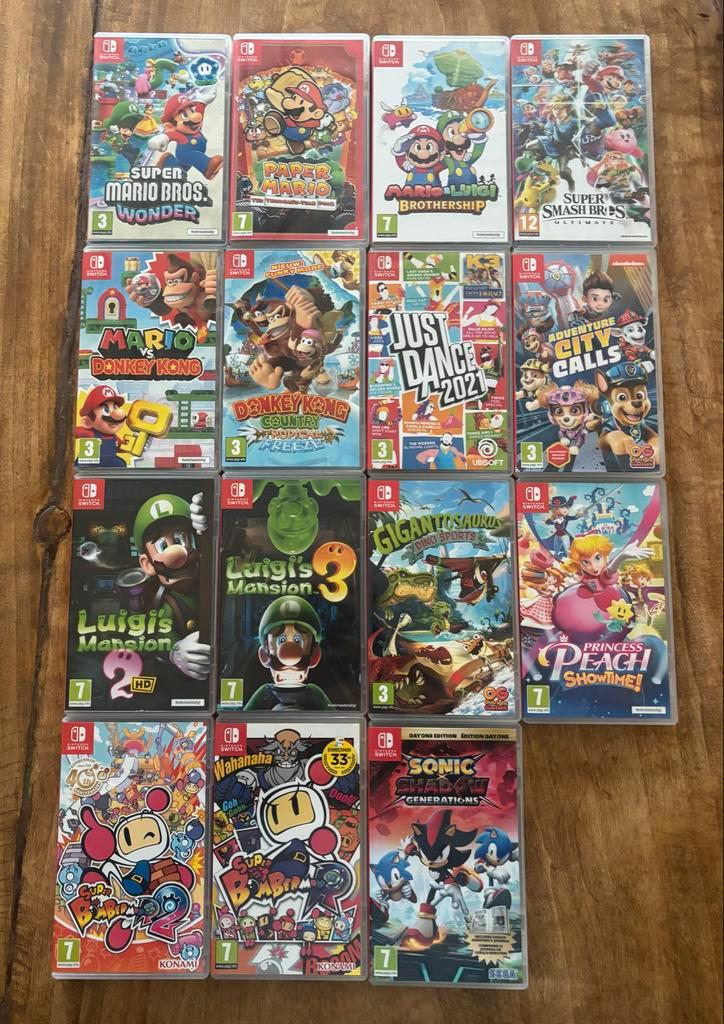 Nintendo Switch Games - Origineel met Hoesje, Spelcomputers en Games, Games | Nintendo Switch, Gebruikt, Avontuur en Actie, 1 speler