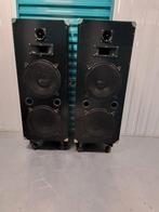 Speakers incl. versterker - set, Audio, Tv en Foto, Luidsprekers, Gebruikt, 120 watt of meer, Front, Rear of Stereo speakers, Ophalen