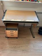 Moll verstelbaar bureau / tekentafel, Ophalen, In hoogte verstelbaar, Zo goed als nieuw