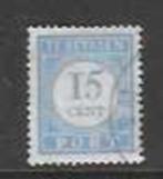 P57 portzegel 15 cent - 1912-1920, Postzegels en Munten, Postzegels | Nederland, Ophalen of Verzenden, T/m 1940, Gestempeld