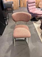 Eetkamerstoel roze verbouwing uitverkoop, Ophalen, Overige kleuren, Nieuw, Metaal