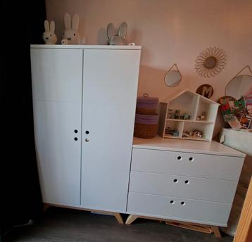 Bopita Lynn kleding kast & commode SET beschikbaar voor biedingen