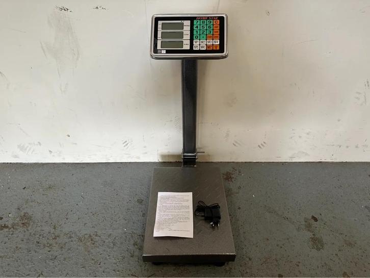 2024 Home Star 100kg Vloerweegschaal, Doe-het-zelf en Verbouw, Weegschalen, Nieuw, Vloerweegschaal, Ophalen