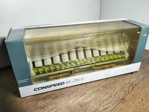 Te koop Norev Claas Conspeed 12-75 C Bek., Hobby en Vrije tijd, Modelauto's | 1:32, Nieuw, Tractor of Landbouw, Overige merken