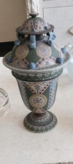 Keramiek Grote beker met deksel 1850, Ophalen of Verzenden
