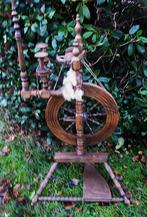 goedwerkend spinnewiel spinnen schapenwol wol, Hobby en Vrije tijd, Ophalen, Gebruikt, Spinnewiel