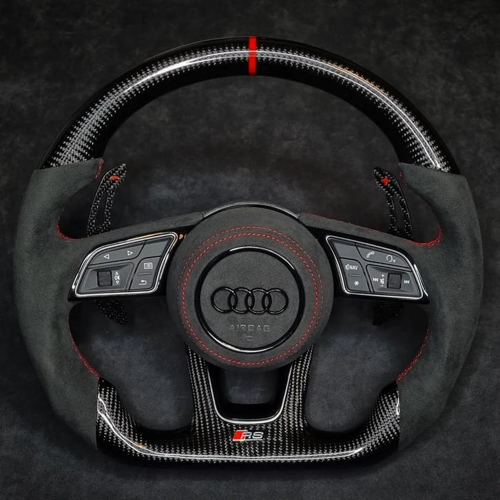 Audi RS Stuur (Nieuw), Auto-onderdelen, Besturing, Audi, Nieuw, Ophalen of Verzenden
