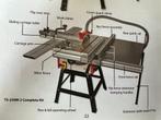 Zaagtafel Axminster Hobby TS-250M-2, Gebruikt, Cirkelzaag, 70 mm of meer, Ophalen of Verzenden