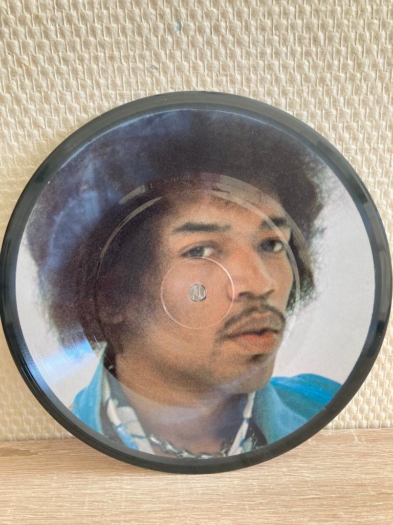 Amnesty International picure disc press conf Jimi Hendrix, 7 inch, Single, Ophalen of Verzenden, Zo goed als nieuw