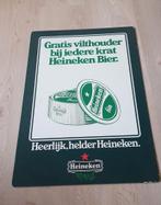 Heineken reclame, Ophalen, Zo goed als nieuw, Reclamebord, Plaat of Schild, Heineken