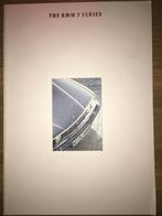 BMW 730 740 740iL 750 750iL E32 brochure/folder 1992 Engels, BMW, Ophalen of Verzenden