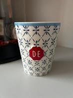 Douwe Egberts beker, Ophalen of Verzenden, Zo goed als nieuw, Overige stijlen, Kop(pen) en/of Schotel(s)