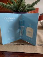 Dolce Gabbana light blue edt, Sample., Verzamelen, Verzenden, Zo goed als nieuw, Miniatuur, Gevuld