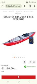 Gumotex Framura opblaasbare kano kayak kajak, Kajak, Zo goed als nieuw, Ophalen, Met peddels