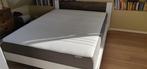 Bed frame and mattress, Huis en Inrichting, Ophalen, Tweepersoons, 140 cm, Zo goed als nieuw
