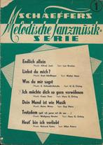 Mu57 bladmuziek schaeffers melodische tanzmusik, Piano, Gebruikt, Ophalen of Verzenden