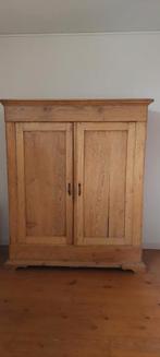 Grenen kledingkast brocante., Huis en Inrichting, Ophalen, Gebruikt, 100 tot 150 cm, 50 tot 75 cm