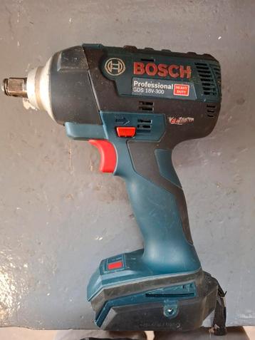 Bosch slagmoersleutel, bijna niet gebruikt zie foto, Gds18-3 beschikbaar voor biedingen